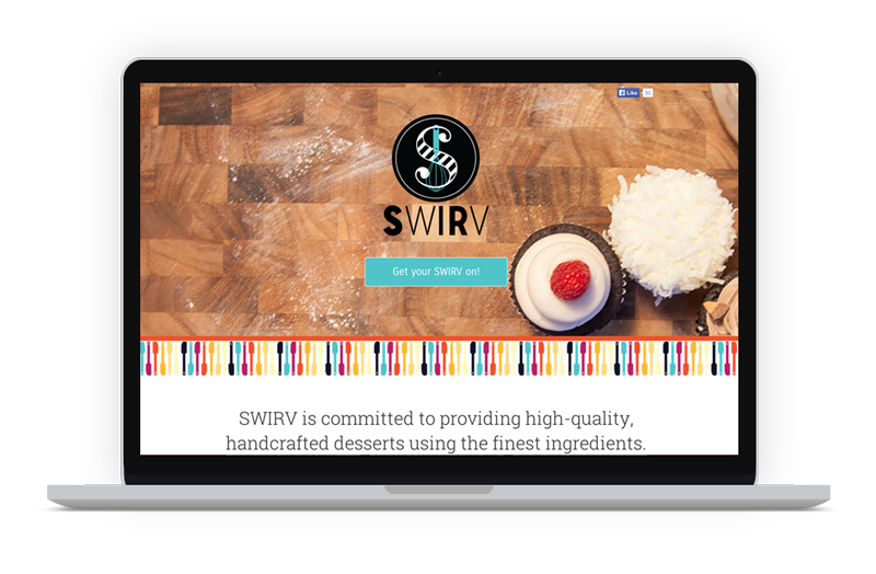 Swirv Bakery website